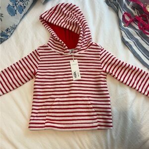 NWT Janie and Jack hooded sweatshirt 18-24 months